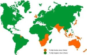 Trafik Hangi Ülkelerde Soldan Akar? Trafik Neden Soldan Akar?